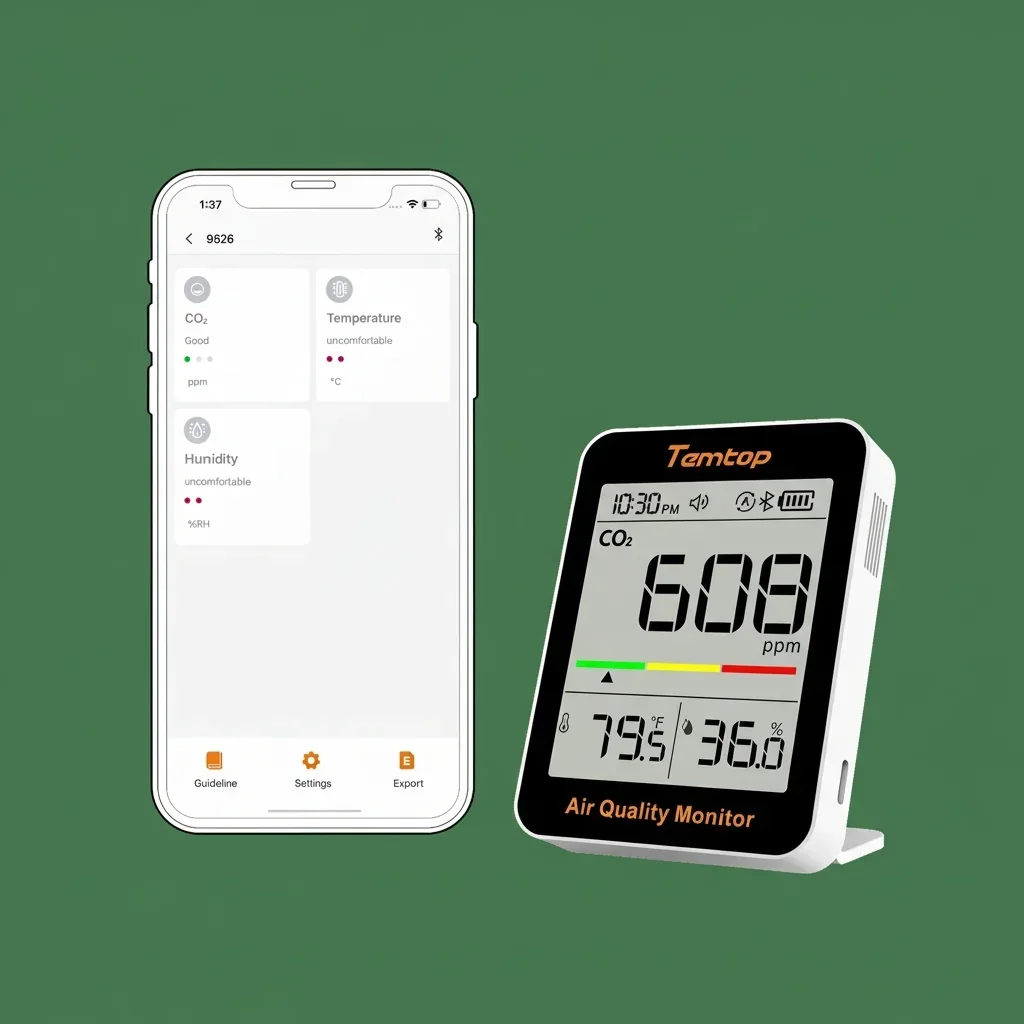 How to Choose a TEMTOPAIR Monitor for UK Workplace Air Quality Compliance